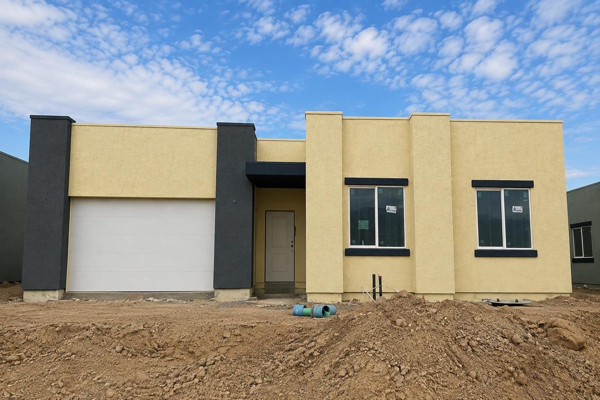 Preliminary exterior color study 05 — not a final selection