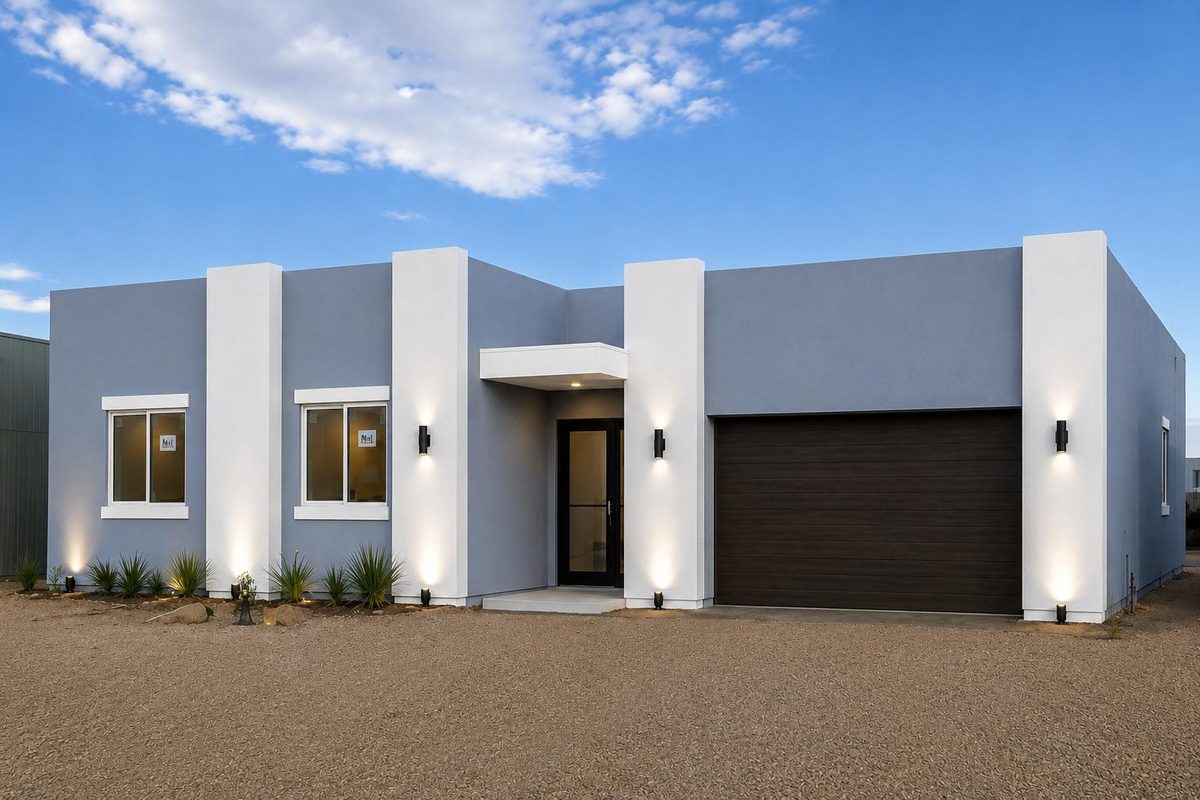 Preliminary exterior color study 08 — not a final selection