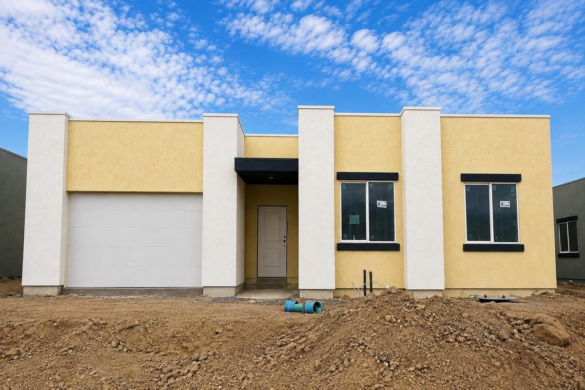 Preliminary exterior color study 10 — not a final selection